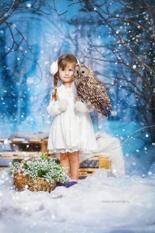 Зимний лес фото превью