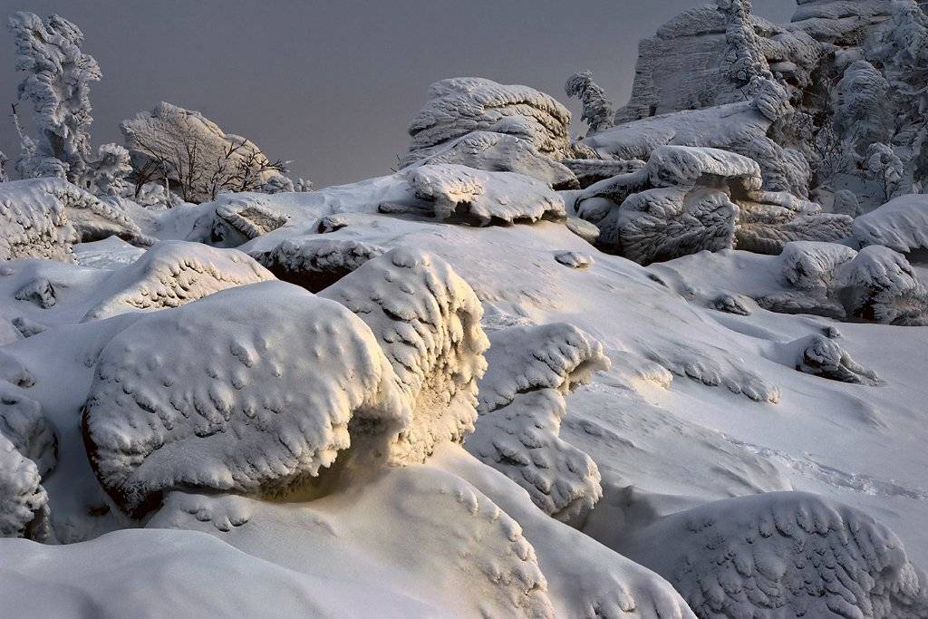 шерегеш, горная шория, гора мустаг, скалы верблюды, снег, холод, Валерий Пешков