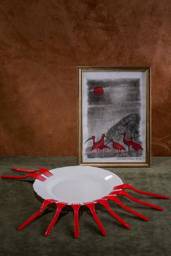 Красные птицы