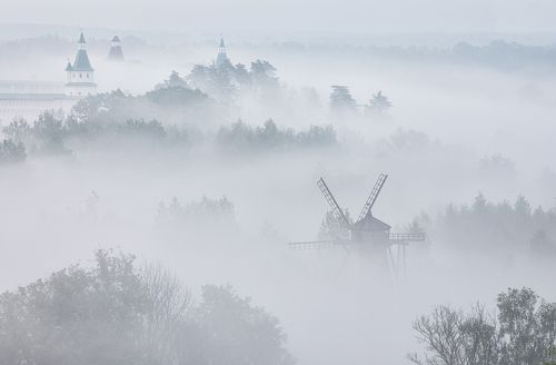 Старая мельница у Новоиерусалимского монастыря