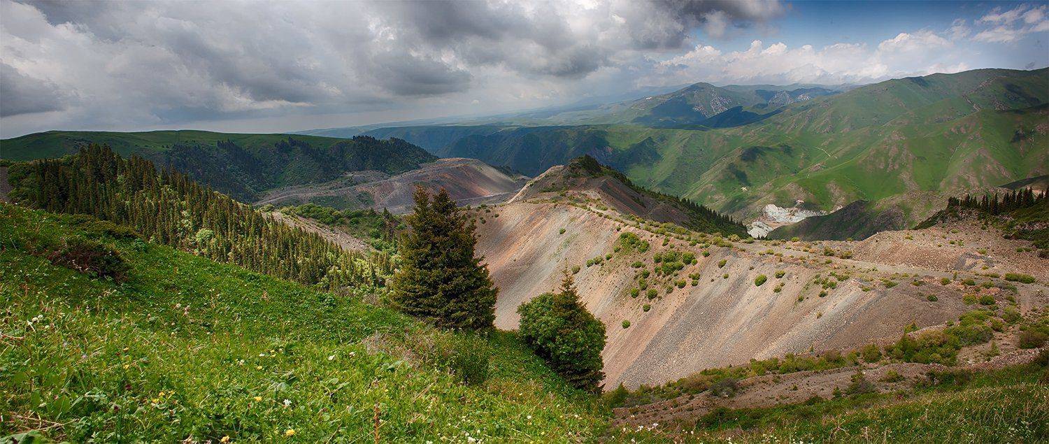 кыргызстан, горы, Элина Магалимова