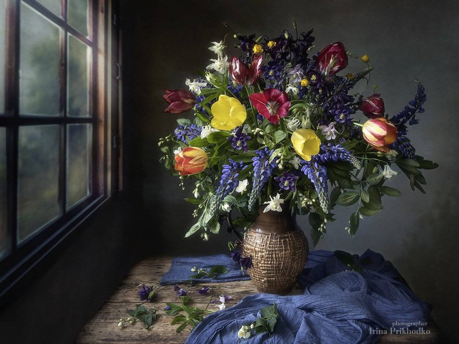 натюрморт, лето, цветы, винтажный, деревянный, букет, художественное фото, Ирина Приходько