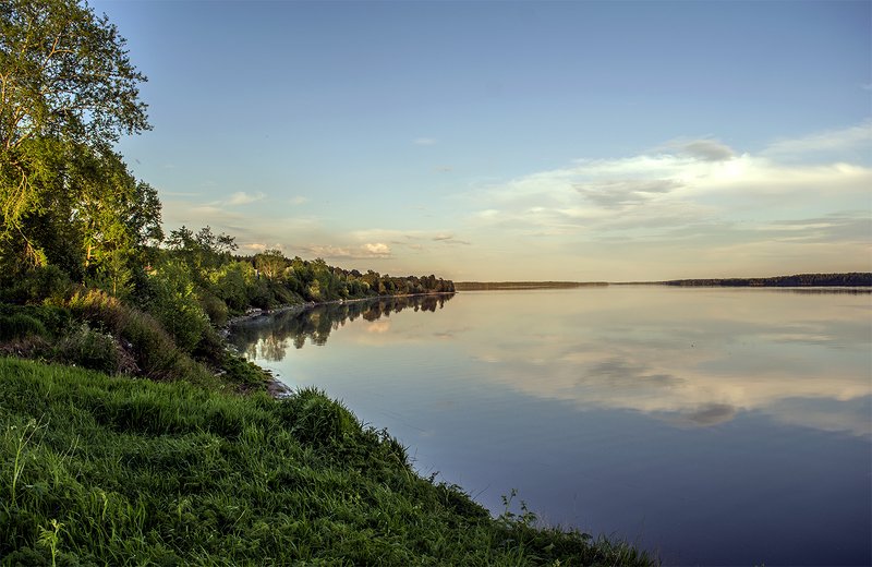 Река Онега. Белые ночи. Русский север. фото превью