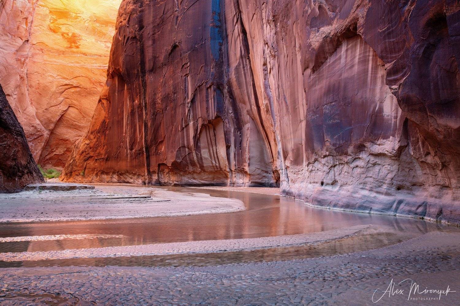 США, Аризона, Юта, каньон, щелевой, слот, пустыня, река, скала, отражение, , Alex Mironyuk