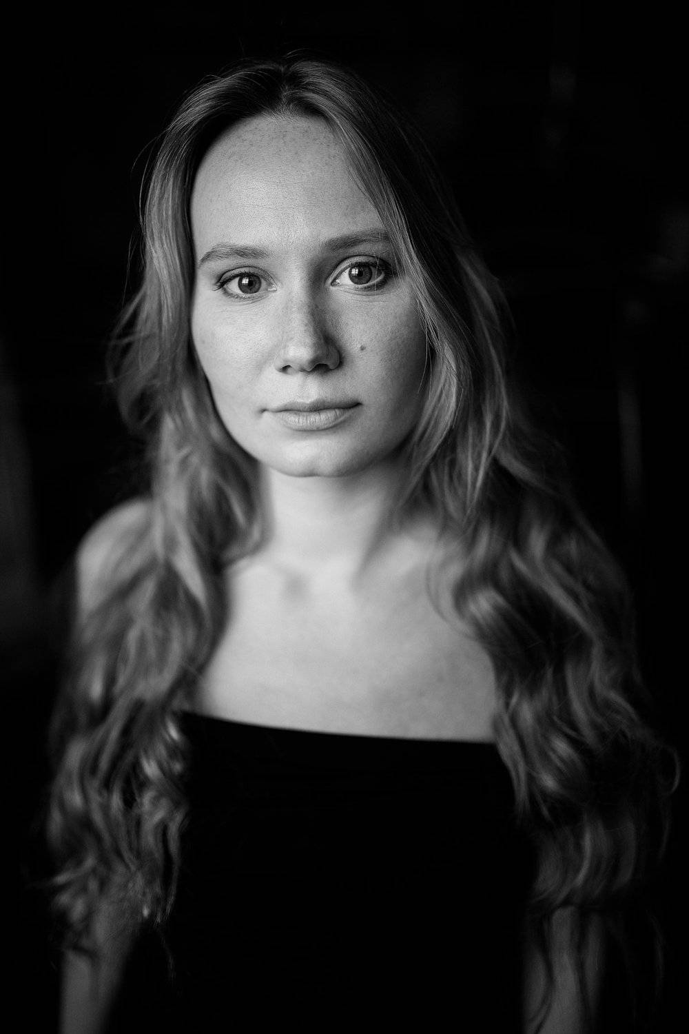 студия, портрет, девушка, Александр Зенкин