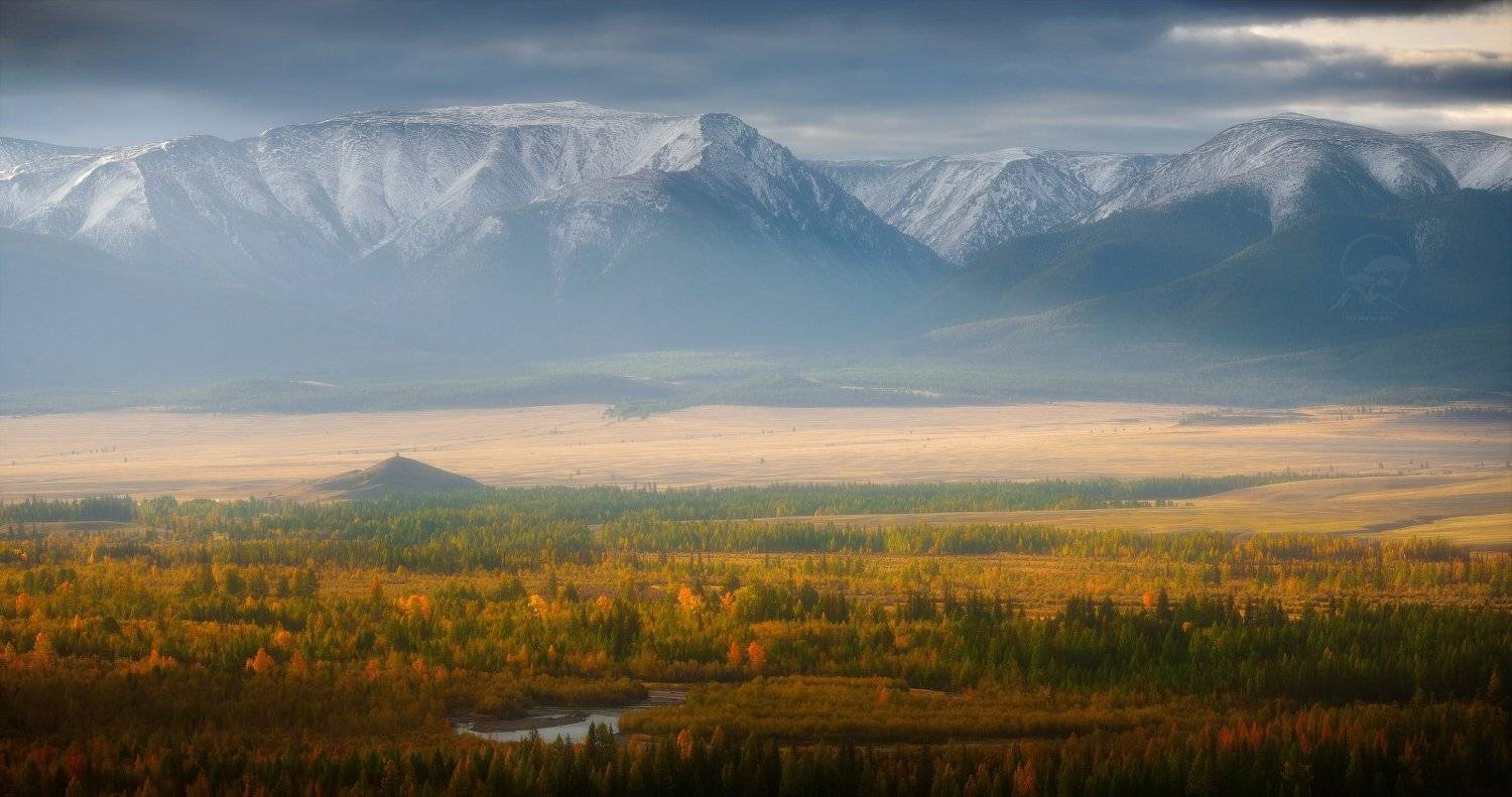 алтай, осень, горы, долина,чуя, хребет, Анатолий Гордиенко
