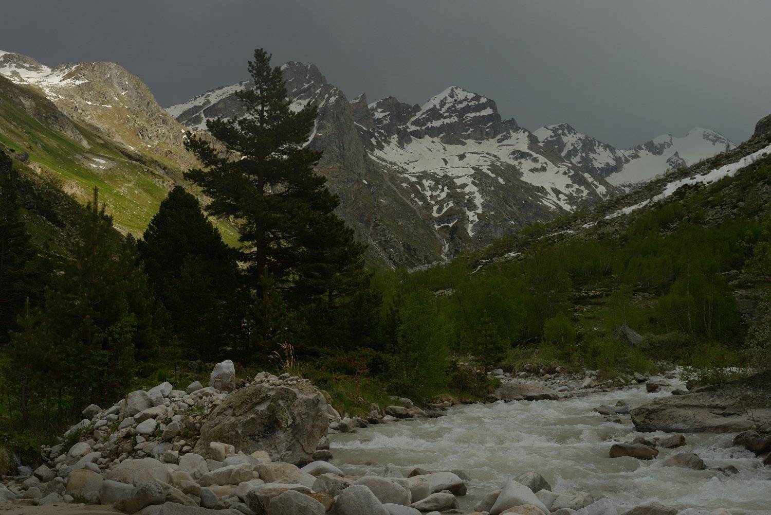 горы весна вечер чиринкол, Александр Жарников