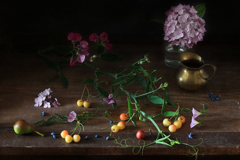 натюрморт .. приходит лето .. фото превью