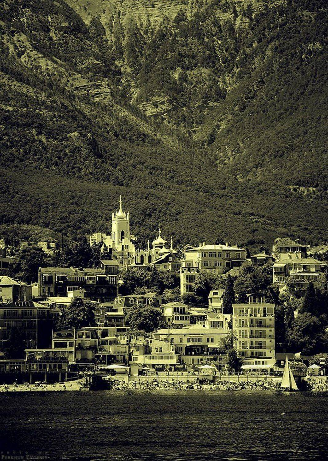 ялта, горы, берег, лето, Перхун Евгений