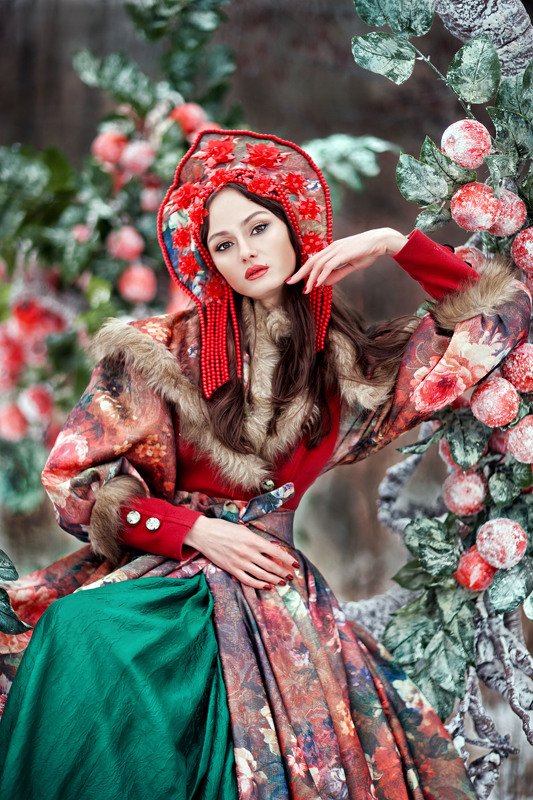Зимние яблоки фото превью
