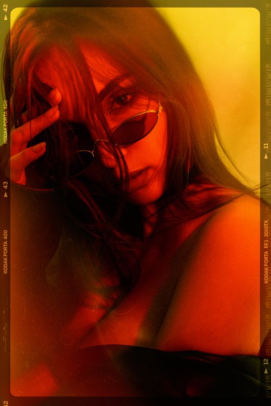 Призма, пленка, цветной свет, sony a7m2  фото превью