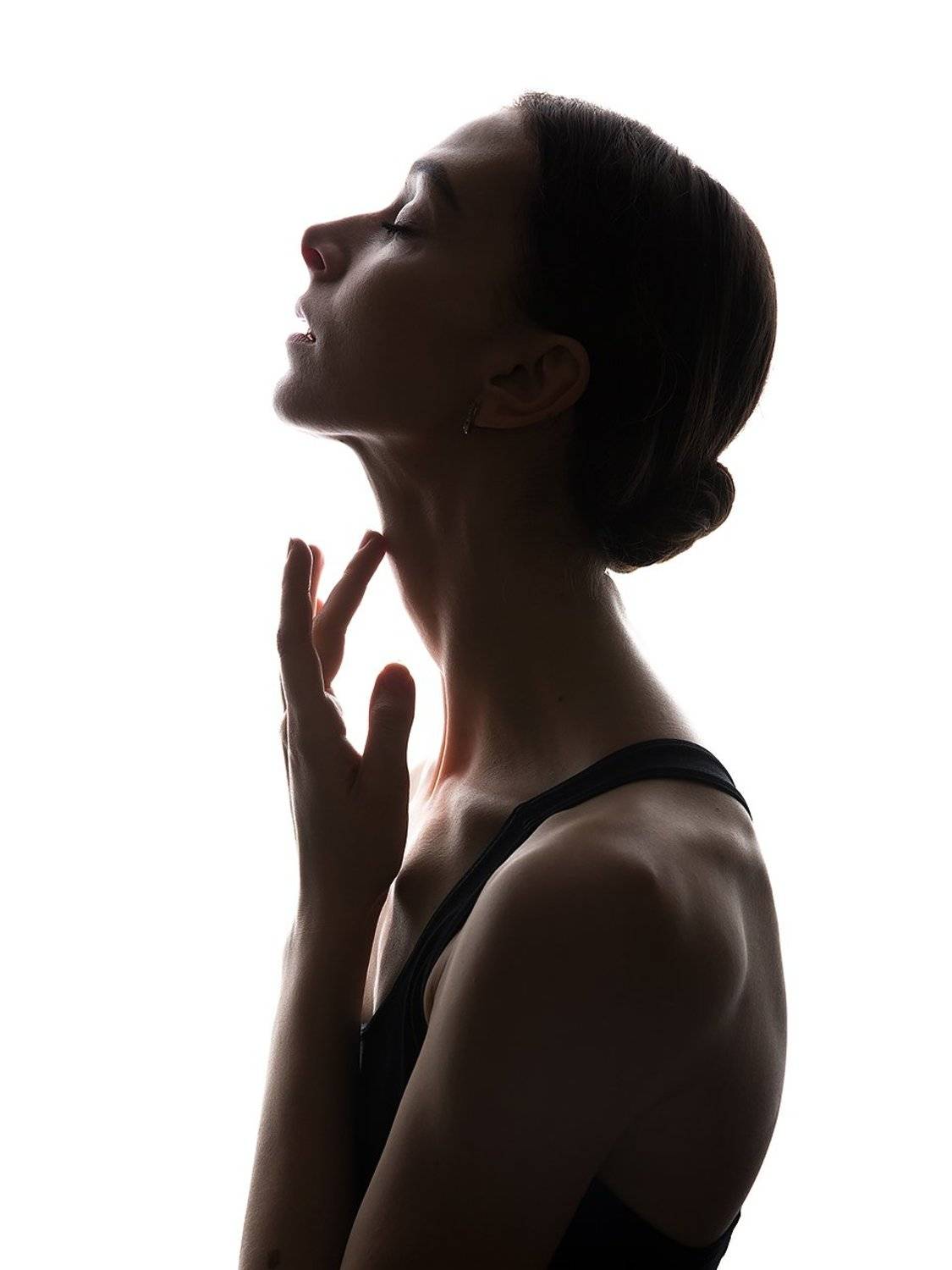 профиль, шея, лебедь, рука, балерина, девушка, красивая, Дарья Комарова