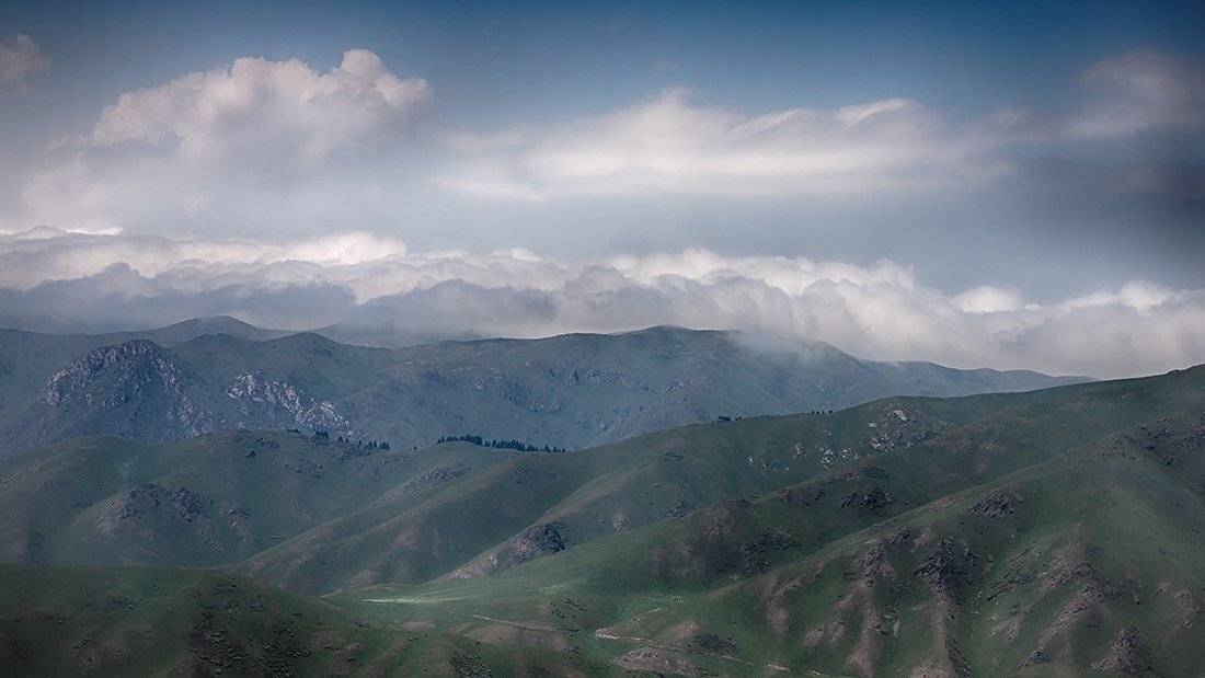 кыргызстан, горы, Элина Магалимова