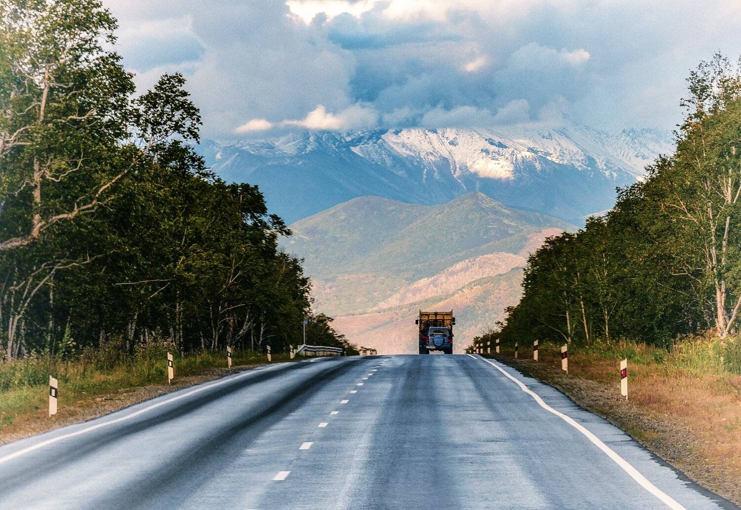 камчатка, дороги, сопки, Владимир Штыриков