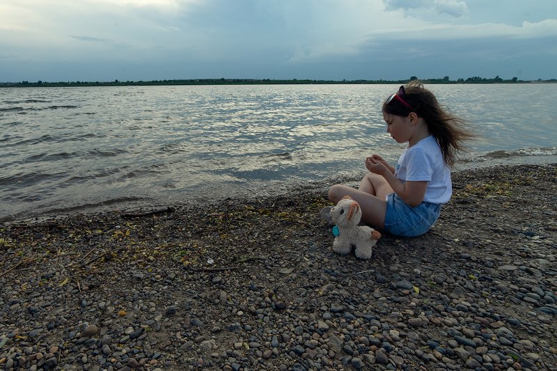пейзаж, лето, томск Перед грозой фото превью