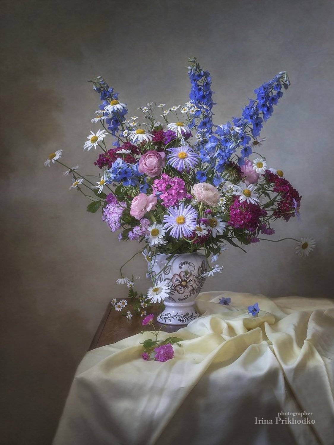 натюрморт, художественное фото, букет, садовые цветы, Ирина Приходько