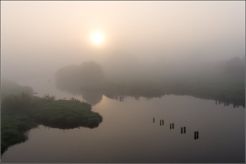 россия, ивановская обл, дунилово В плотном тумане фото превью