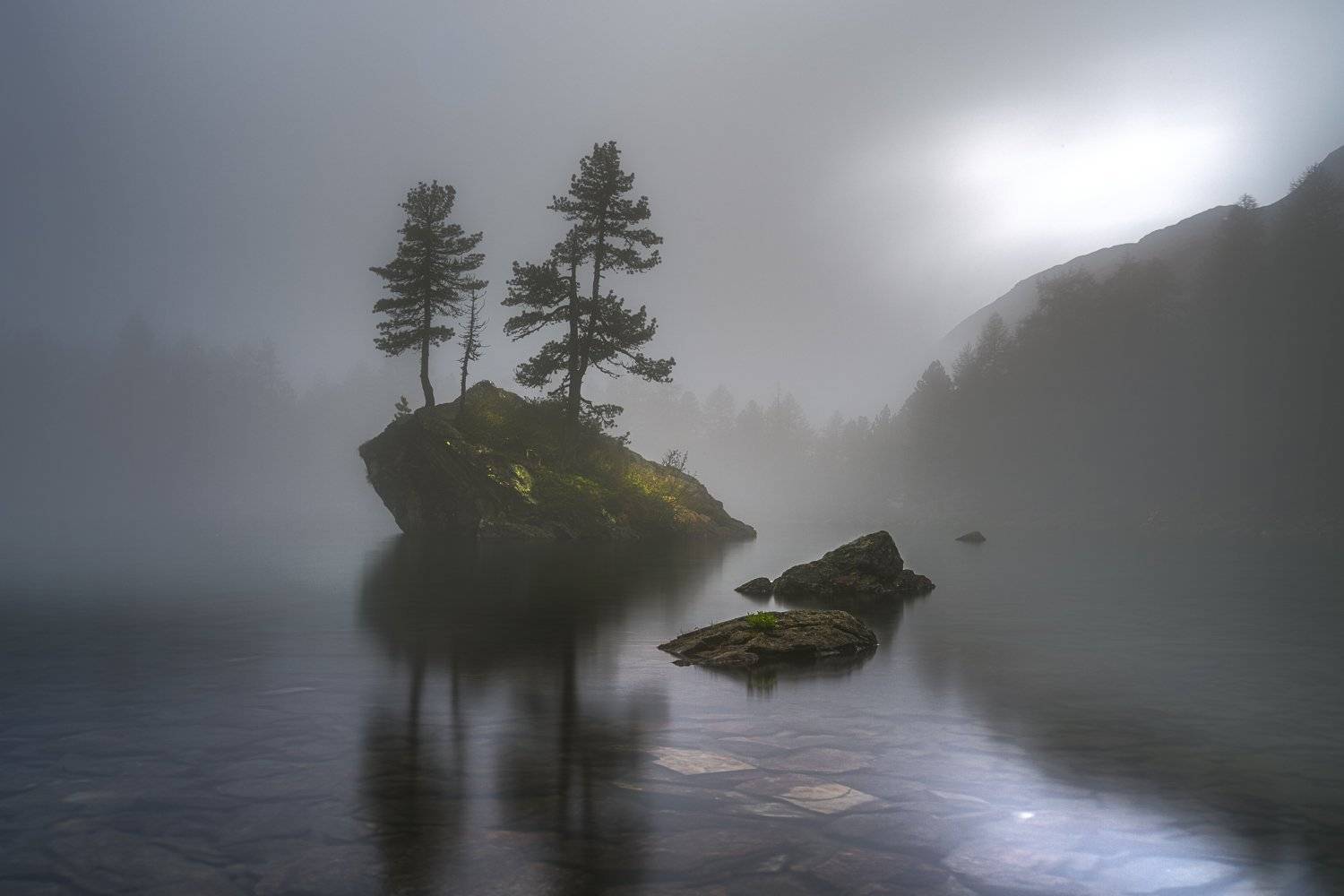 Fuji morning mist Switzerland saoseo, Felix Ostapenko