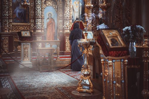 В молитве