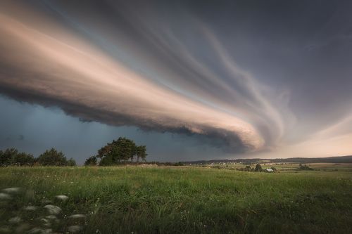 God's finger...