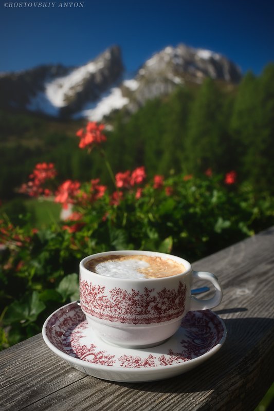 горы, настроение, кофе, фототур, утро, весна, доломиты, италия, Весеннее настроение | фототур в Доломиты фото превью