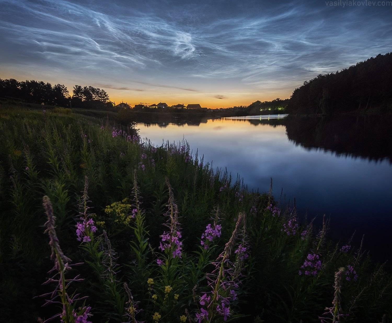 екатеринбург, ночь, яковлевфототур, фототур, василийяковлев, серебристые облака, Василий Яковлев