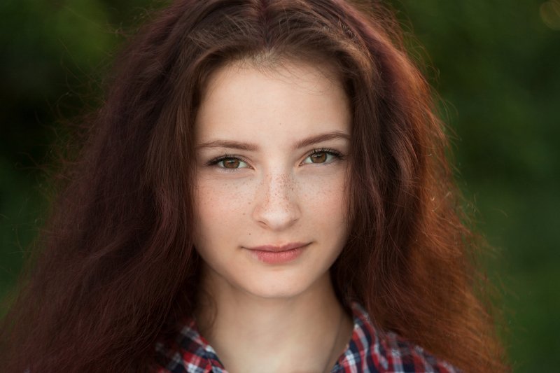 портрет, девушка, ретушь, лето Ангелина фото превью