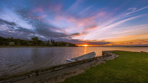 Вечер на датском острове.