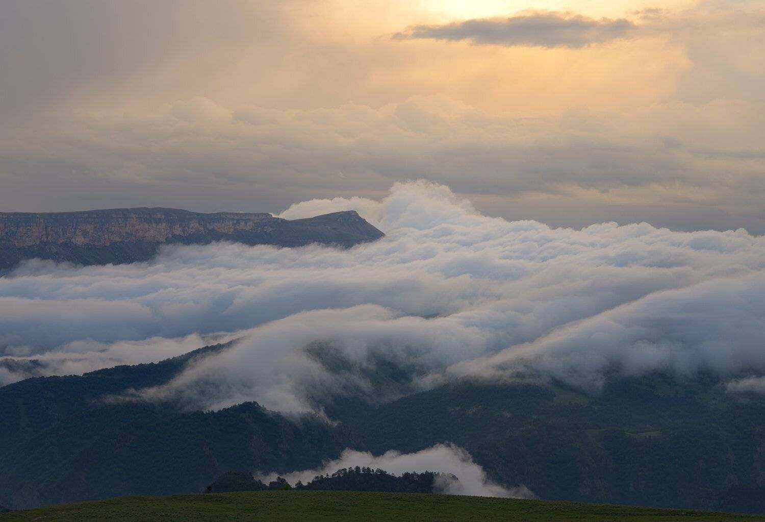 горы вечер канжол, Александр Жарников