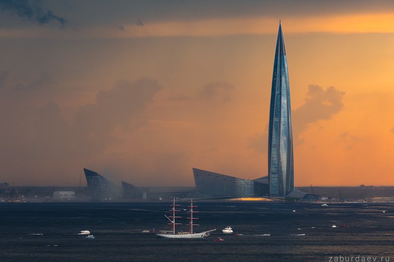 россия, петербург, город, лето, алые паруса Перед бурей фото превью