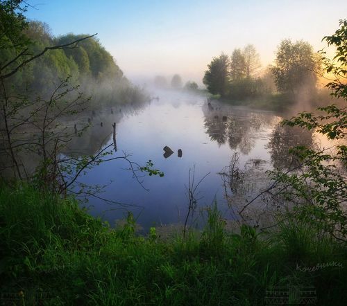 Туманные краски рассвета