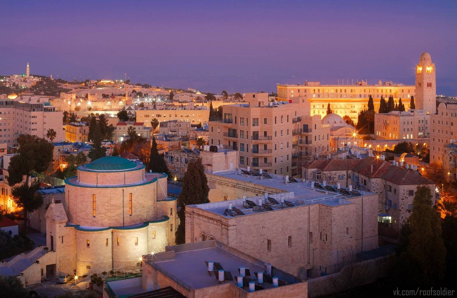 Иерусалим, Израиль, Иерусалимский камень, архитектура, церковь, синагога, иудаизм, Оливковая гора, крыша, пейзаж, город, городской пейзаж, Голубев Алексей