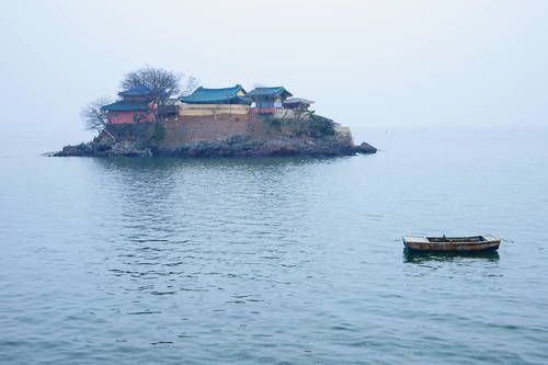 Temple on the sea