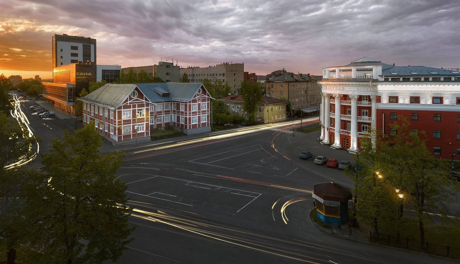 Город, пейзаж, Михаил Проскалов