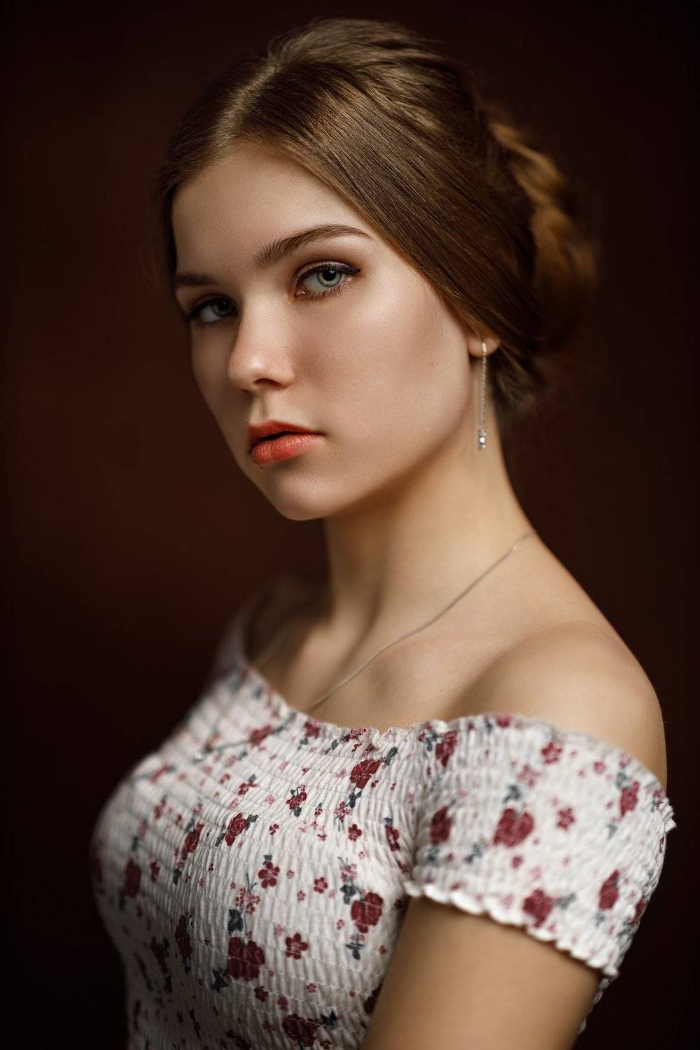 портрет, девушка, Сергеев Сергей