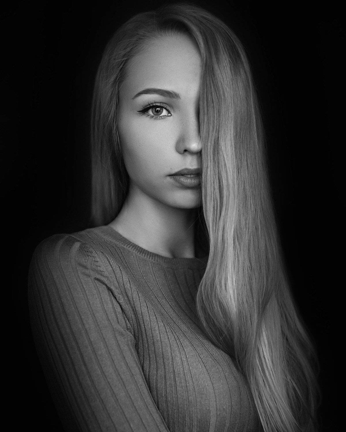 art, portrait, girl, model, арт, портрет, девушка, модель, Евгений Сибиряев