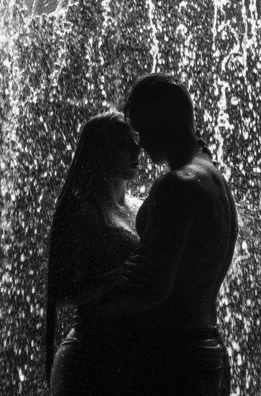 история, любви, мужчина, женщина, водопад, любовь, страсть Водопад фото превью