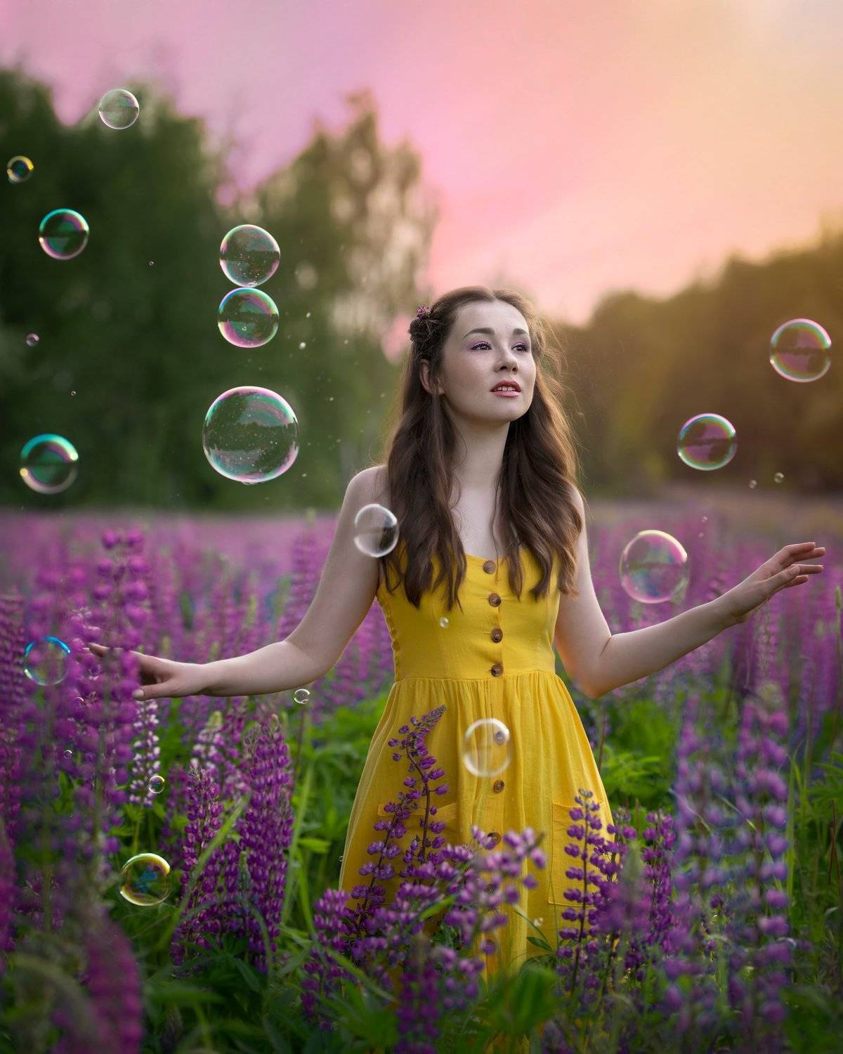 артфото, фотографмосква, художественнаяфотография, люпины, мыльныепузыри, букет, природа, фотоарт, Evgeniya Fedorova