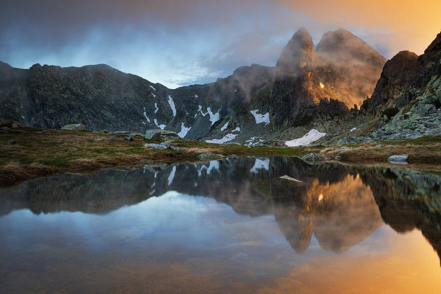 summer, light, sunset, peaks, landscape, travel, nature, mountain, romania, cold, retezat, Lazar Ioan Ovidiu