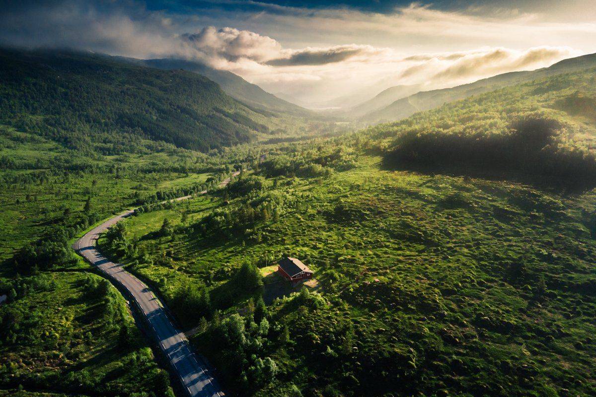 norway,landscape,light,drone, Tomek Orylski
