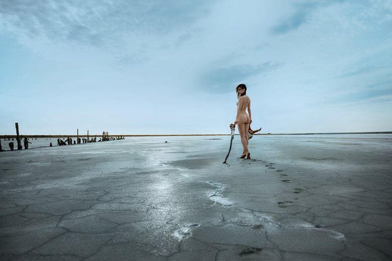 ню, эротика, москва, фотограф в москве, фотосессия, nude, эльтон, россия, озеро, travel Озеро Эльтон фото превью