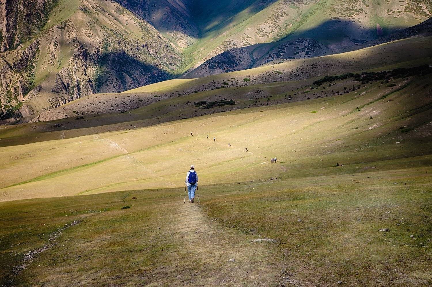 кыргызстан, горы, Элина Магалимова