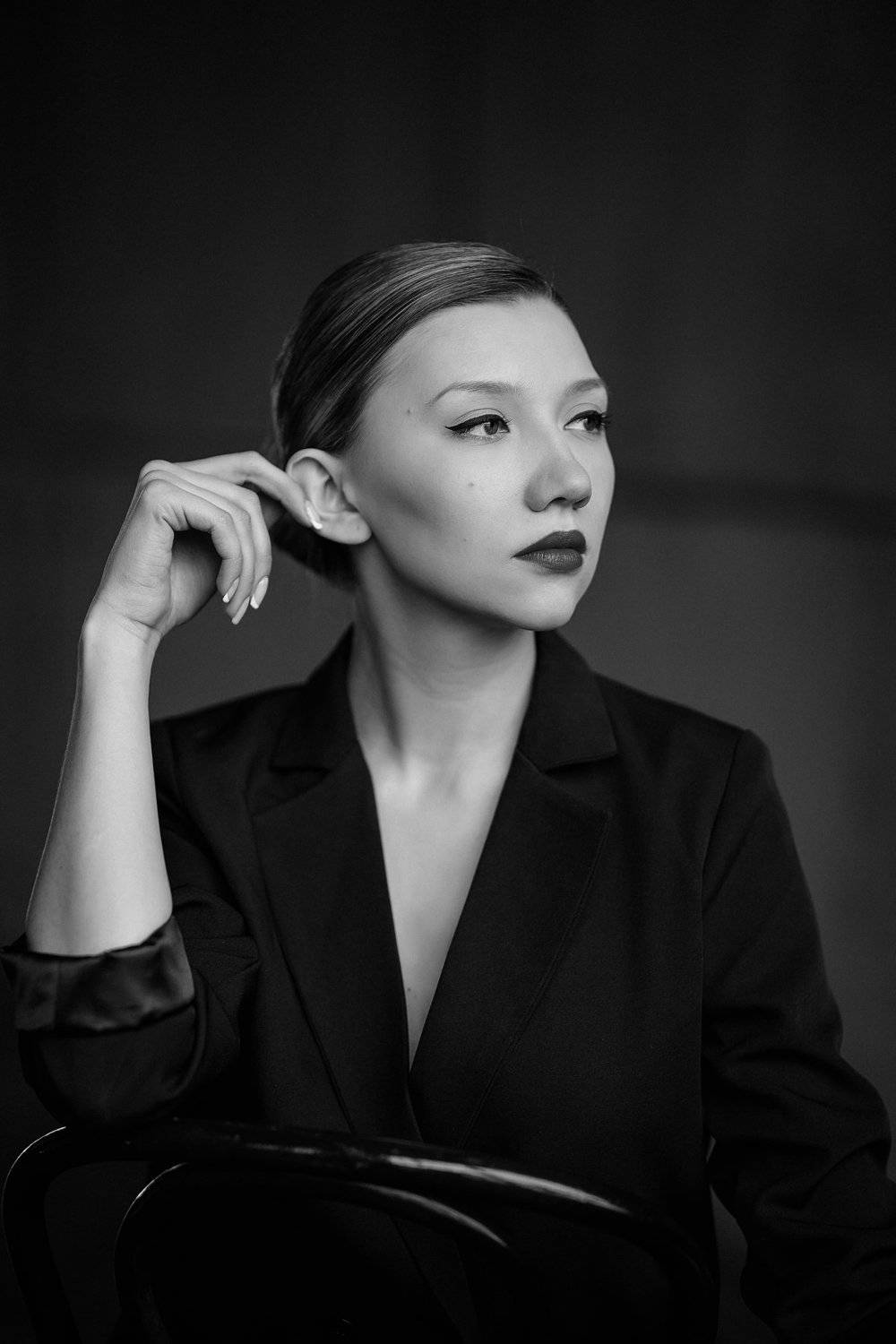 актриса, студия, чб, Александр Зенкин