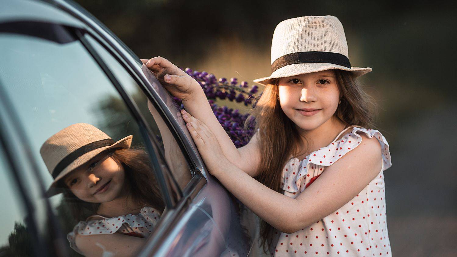 девочка, фотосессия, лето, прогулка, репортаж, girl, summer, portrait, портрет, закат, sunset, Владимир Васильев