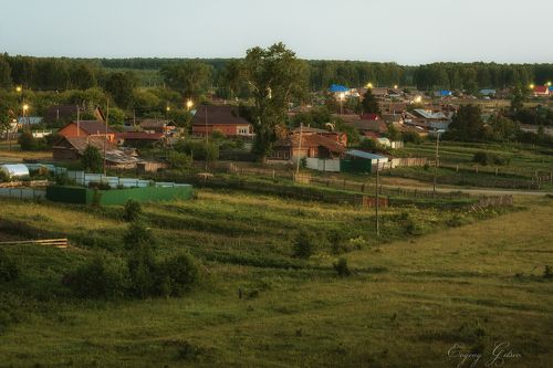 Утро в селе