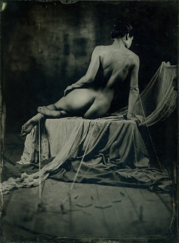 wetplate ambrotype амбротип ню, без названия фото превью