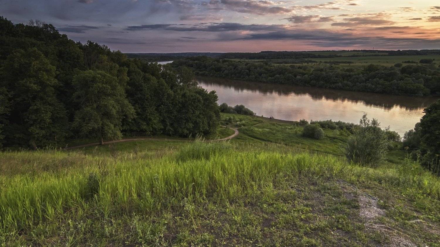 река,закат,красоты средней полосы россии., Анатолий Салтыков