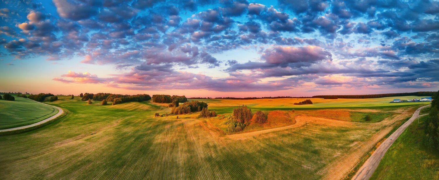 беларусь, вечер, закат, лето, минск и окрестности, Вейзе Максим