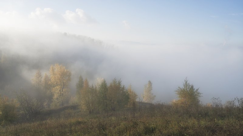 Октябрьское утро. фото превью