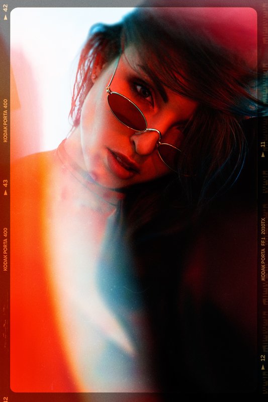 Призма, пленка, цветной свет, sony a7m2  фото превью